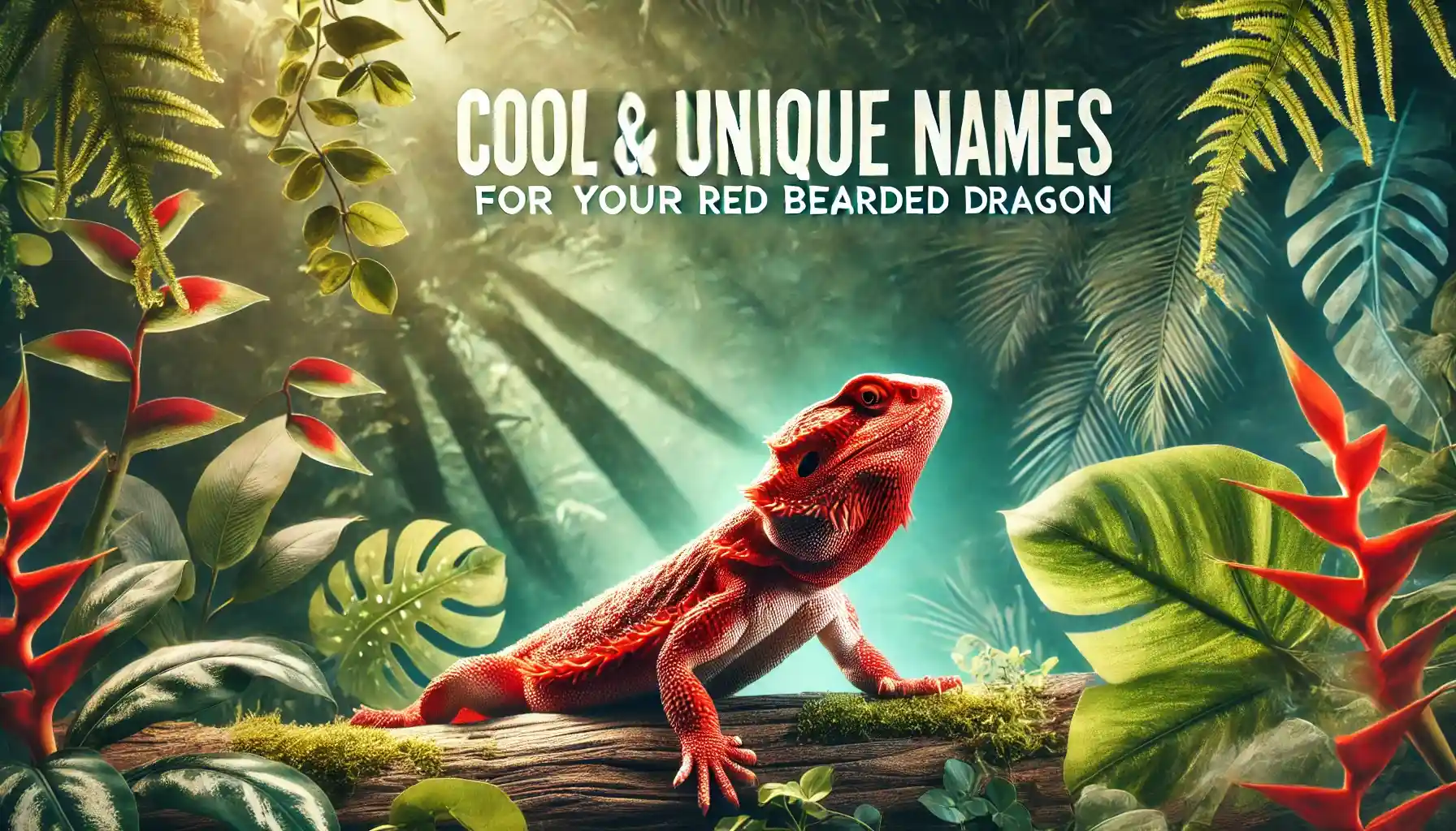 Cool and Unique Names for Your Red Bearded Dragon
