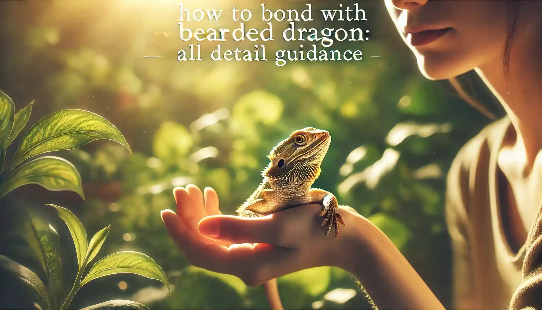 How to Bond with Your Bearded Dragon : All Detail Guidance